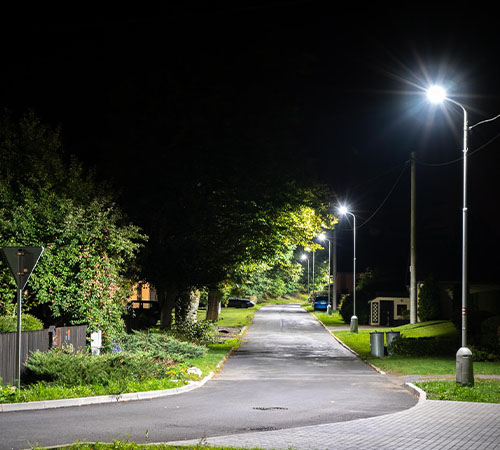 Road  lighting project