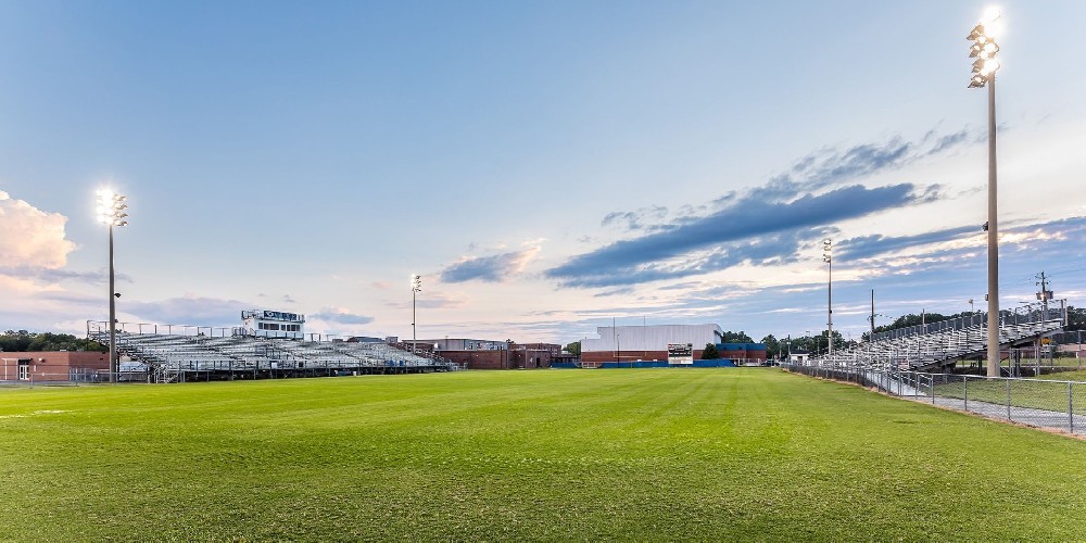 Football field lighting guide